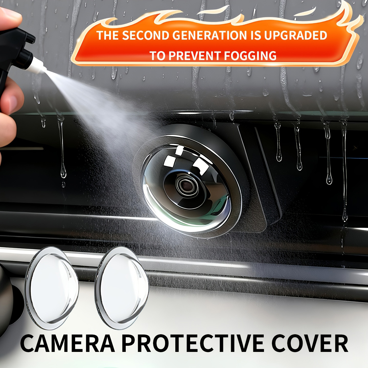 Rear Camera For Car - 2PCS Car Camera Lens Protector Rear