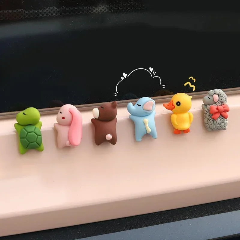 Car Accessories Unique - 6pcs Cute Mini Ducks Car Interior