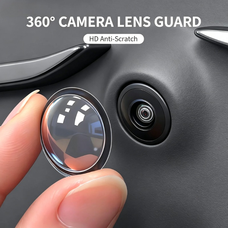 Rear Camera For Car - 2/4/8Pcs 360 Panoramic Rear Camera Protector,