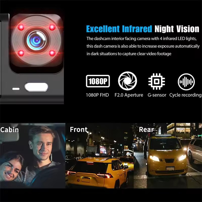 Front and Built-in Car DVR Cam - Rear Camera For Car review and price
