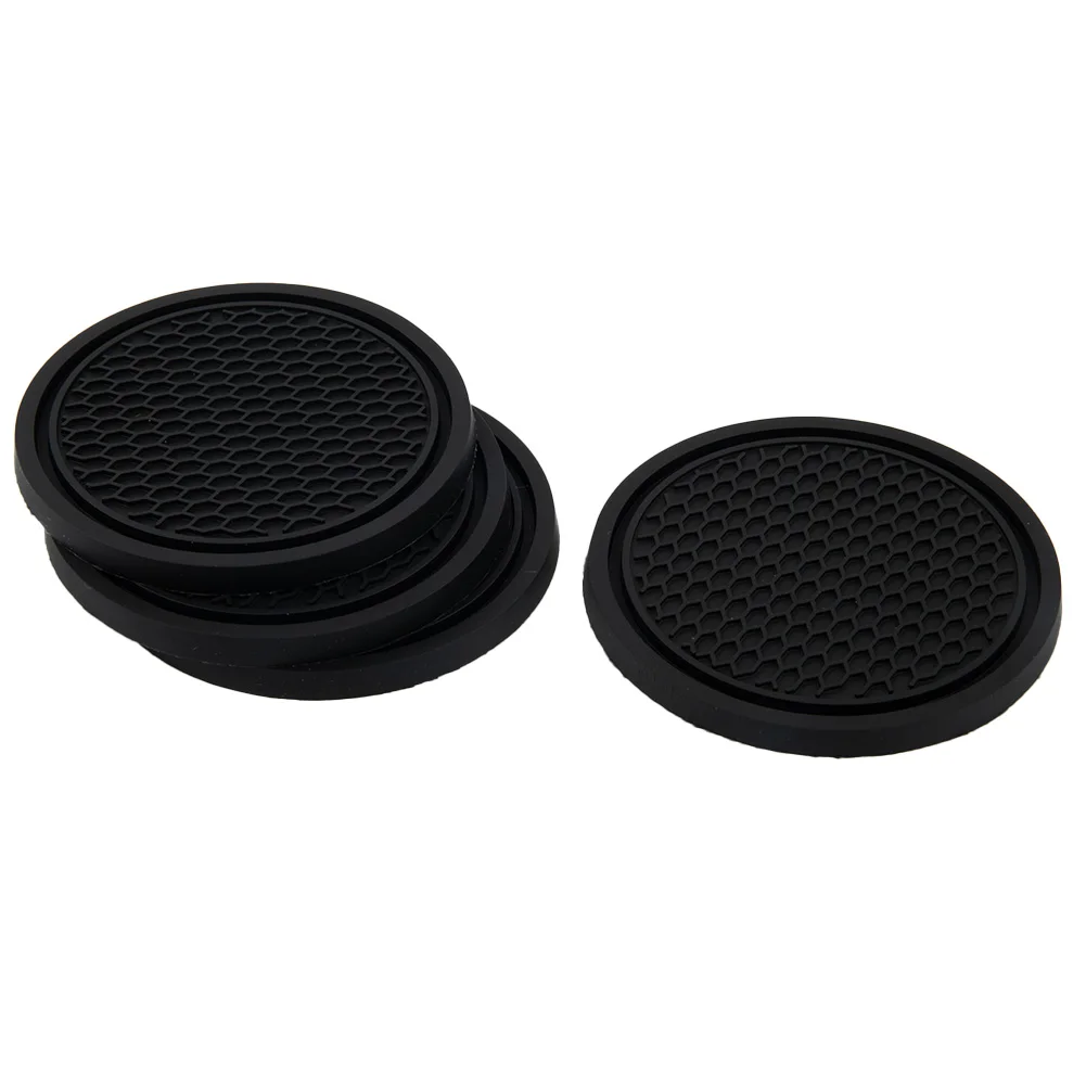 4pcs Car Coaster Non-Slip Sili - Car Accessories Unique review and price