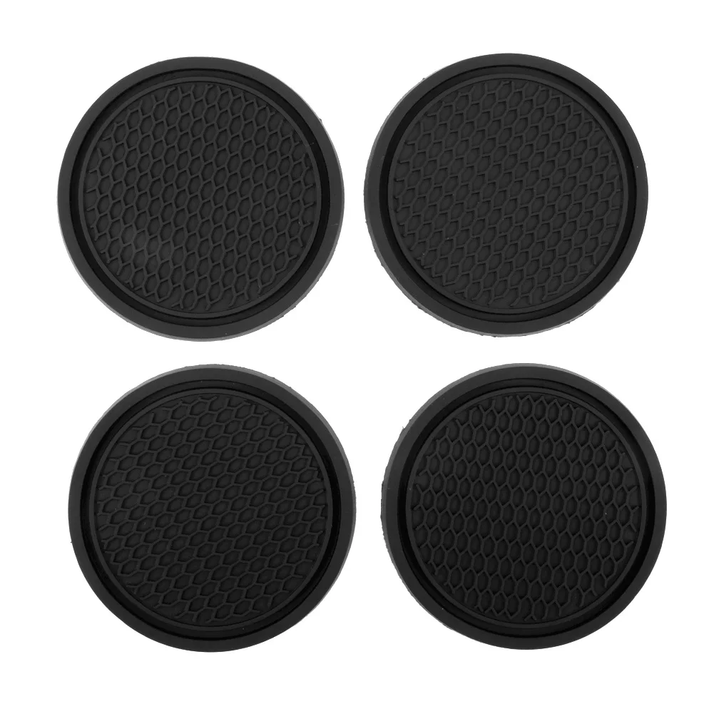 4pcs Car Coaster Non-Slip Sili - Car Accessories Unique review and price