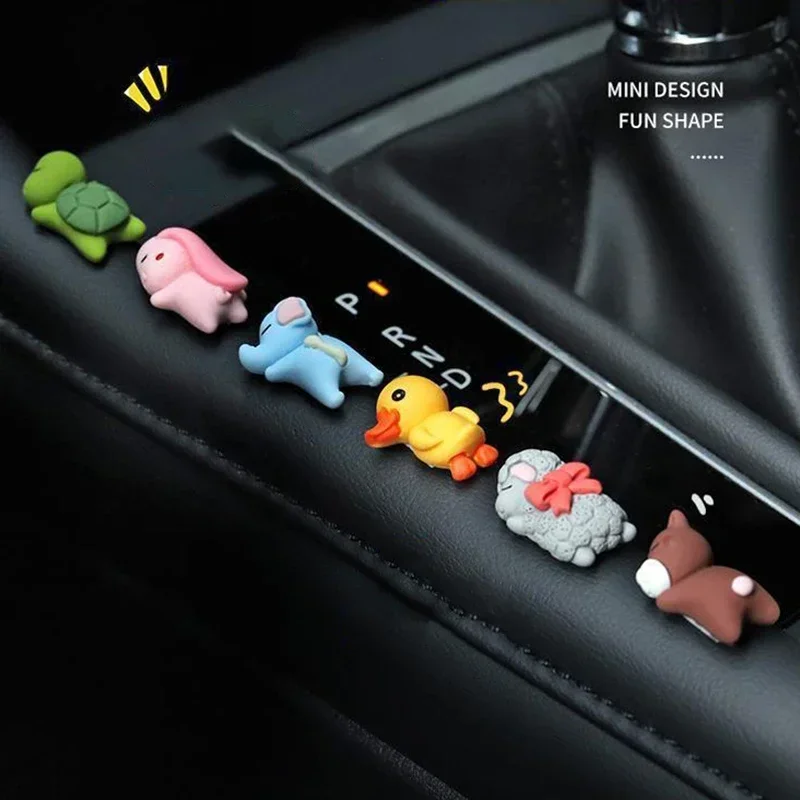 6pcs Cute Mini Ducks Car Inter - Car Accessories Unique review and price