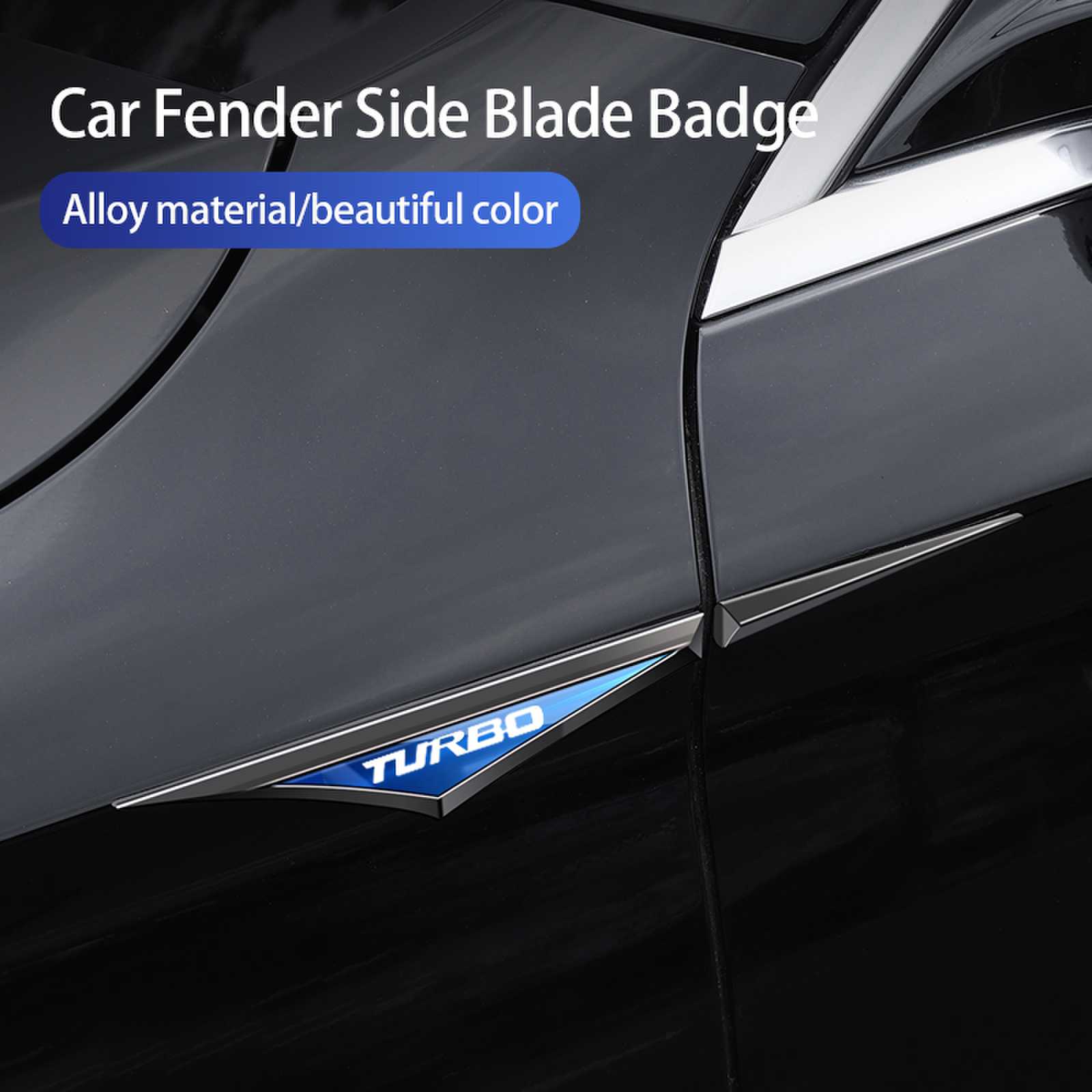 New Fashion Turbo Logo Car Met - Car Accessories Unique review and price