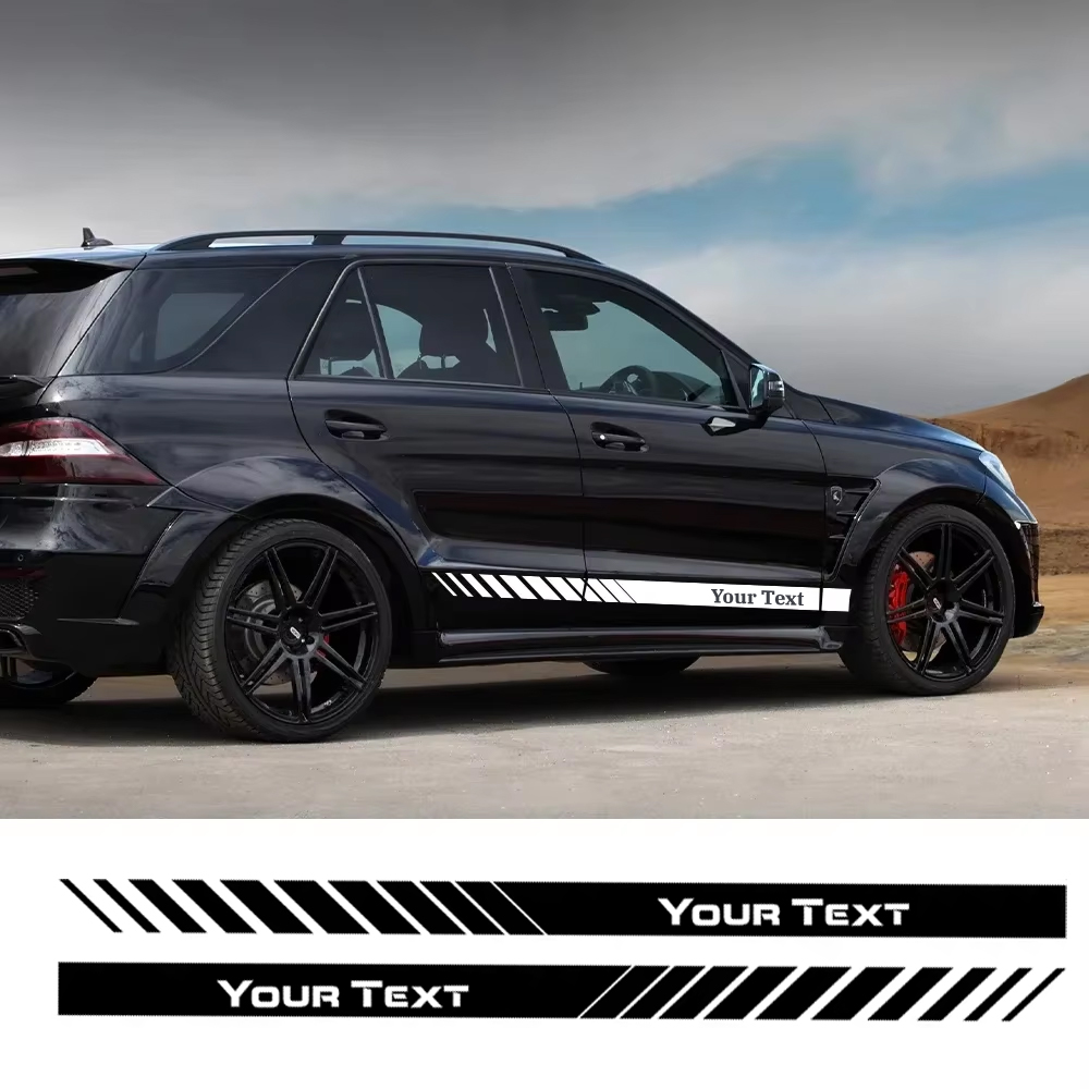 Custom Text Car Side Door Stri - Car Accessories Unique review and price