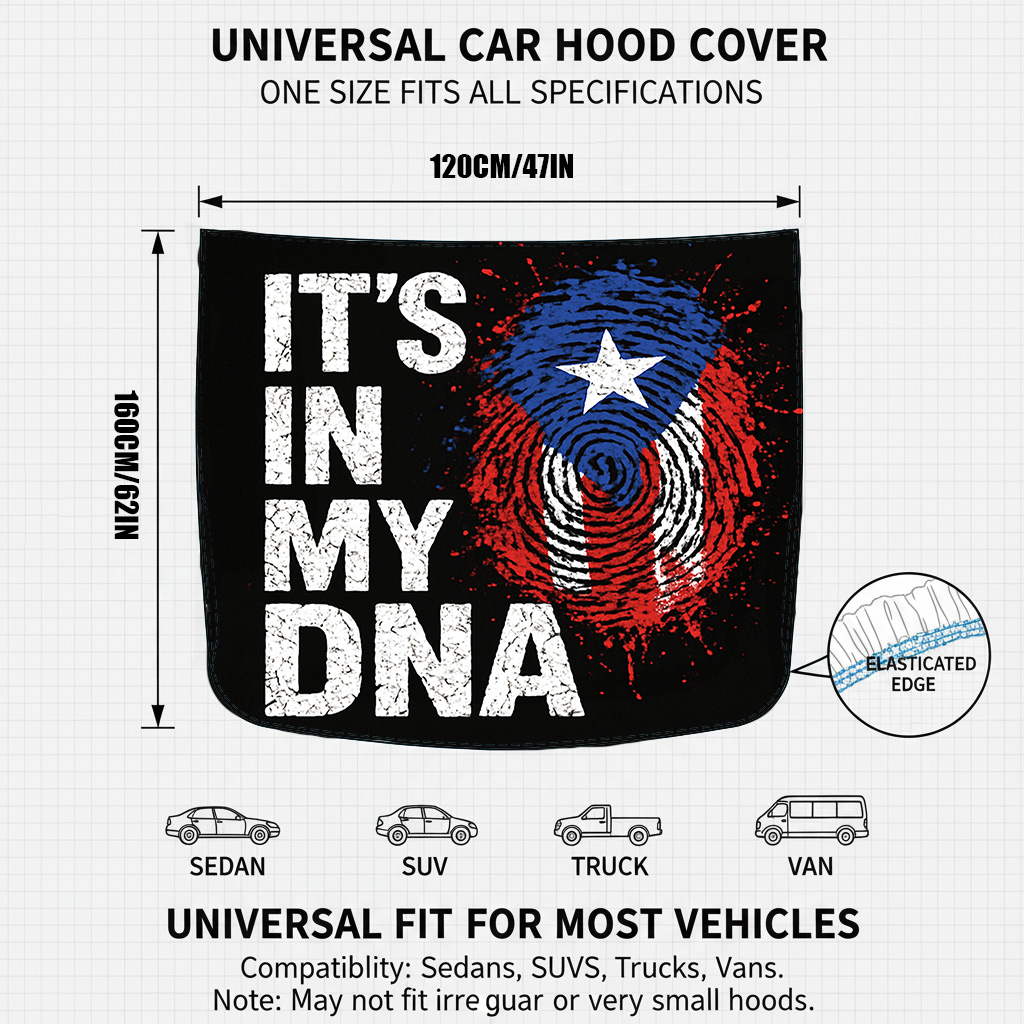 It'S In My DNA Puerto Rico Sty - Car Accessories Unique review and price