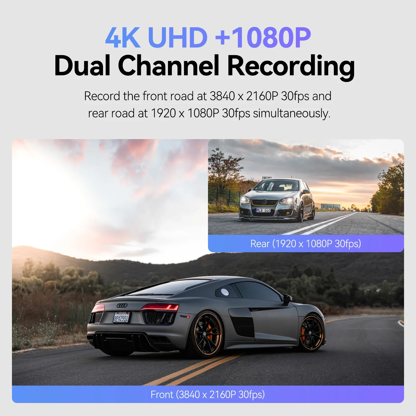 VIOFO A129 Pro Duo Dash Cam 4K - Rear Camera For Car review and price