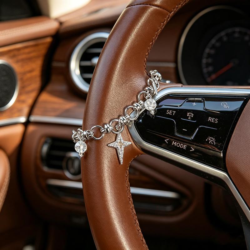 Steering Wheel Rosary Ornament - Car Accessories Unique review and price