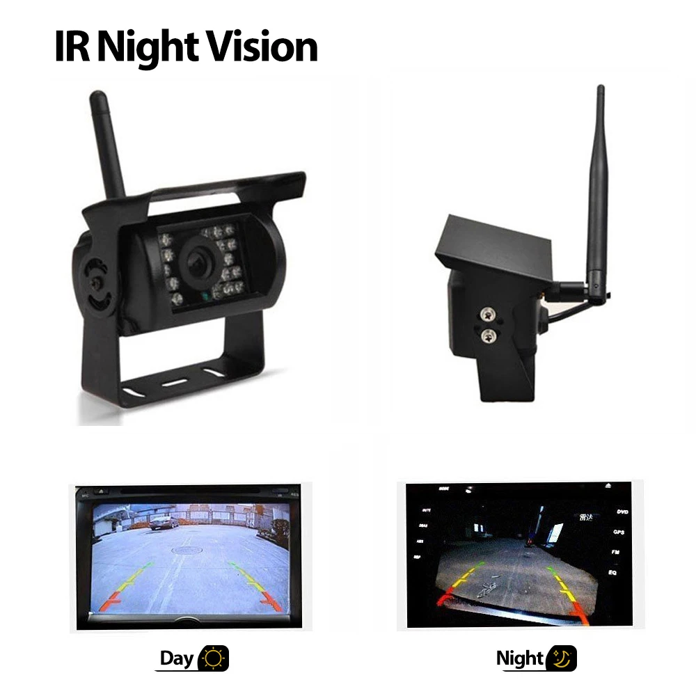 7'' Vehicle Wireless Reverse H - Rear Camera For Car review and price